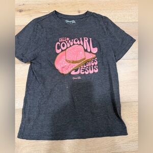 Gray & Pink Kids Shirt by